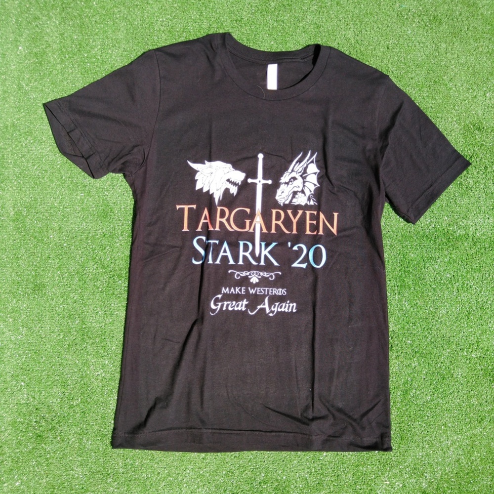 Game of Thrones Stark Targaryen '20 Make Westeros Great Again Election Med Shirt